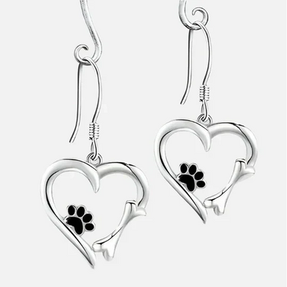 Pawprint™ | Paw Heart Earrings