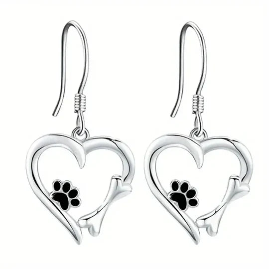 Pawprint™ | Paw Heart Earrings