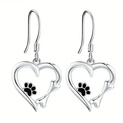 Pawprint™ | Paw Heart Earrings