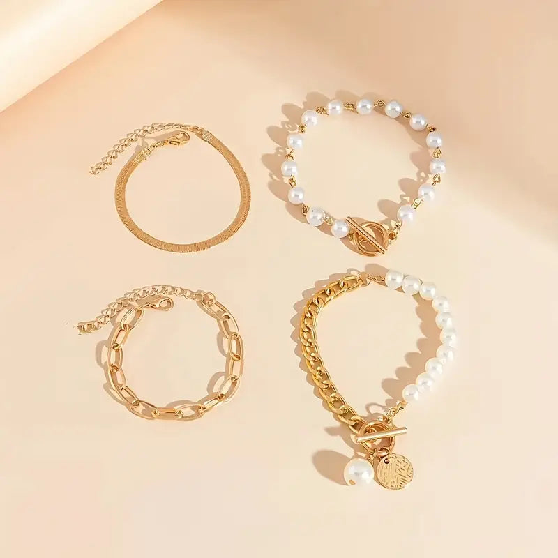 Serpentine™ | 4-Piece Bracelet Set