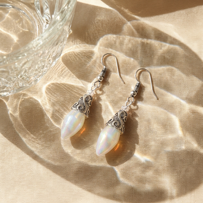 Lunaire™ | Moonstone Drop Earrings