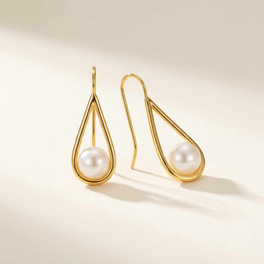 Gracella™ | Pearl Dangling Earrings