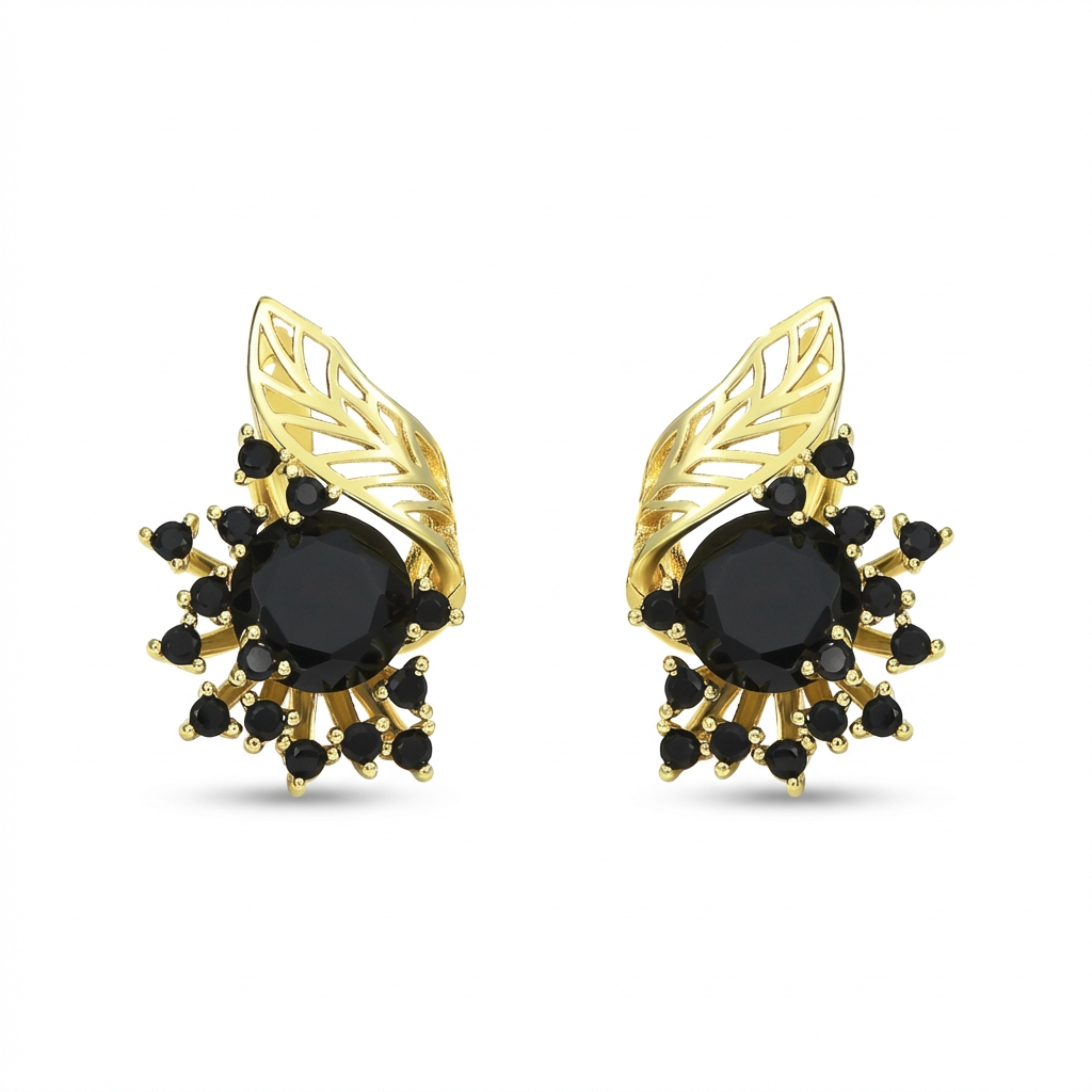 Obsidian™ | Zirconia Earrings
