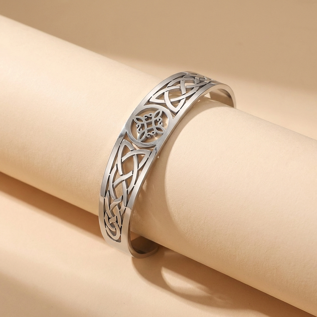 Aether™ | Open Hollow Bracelet