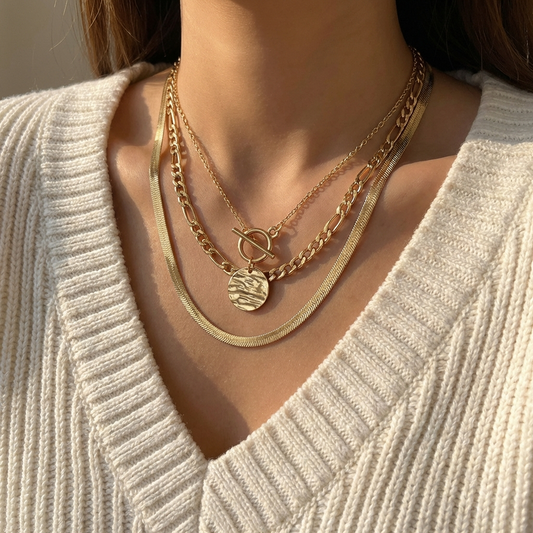 Medallion™ | Coin Layered Necklace